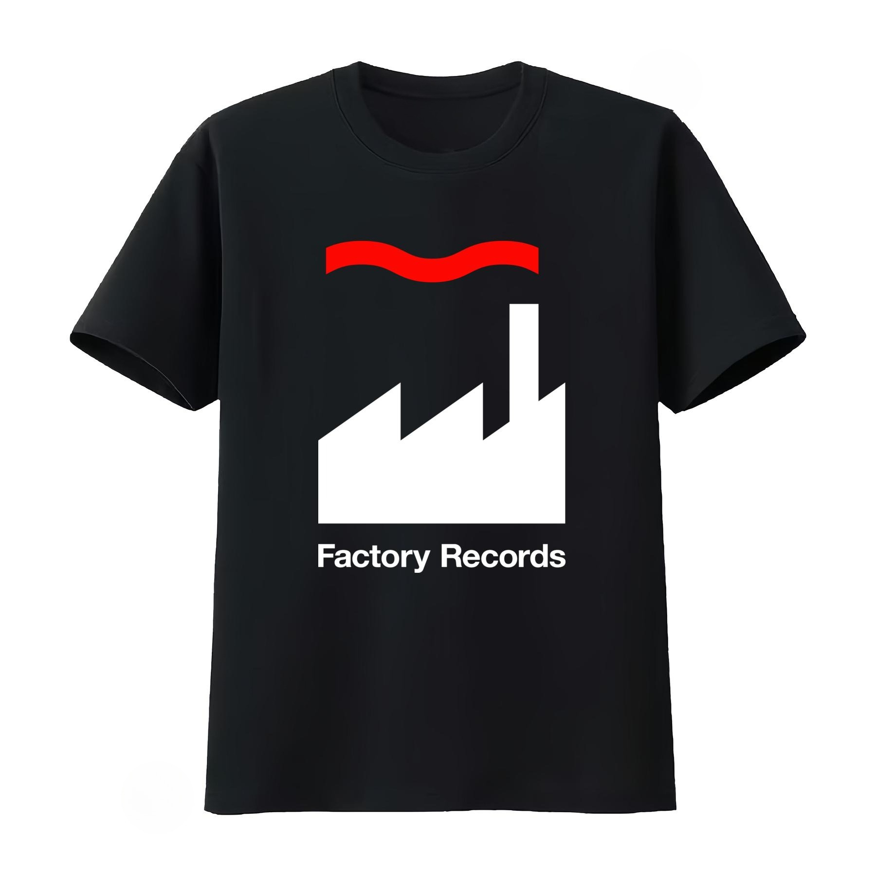 Summer Clothing Colors 2026 - Футболка Factory Records в классических черно-белых