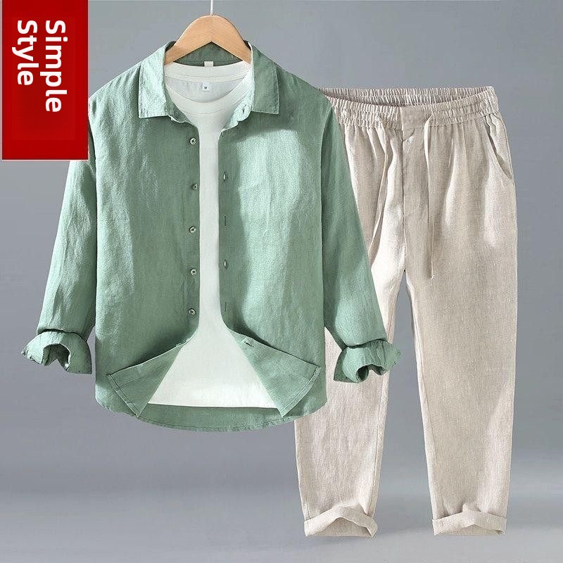Summer Clothing Pieces - Весенне-летний комплект из хлопка и льна