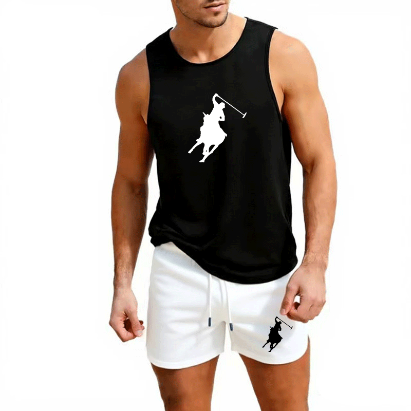 Summer Clothing Men - Мужской летний комплект из жилетки и