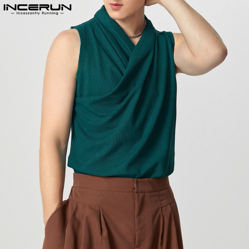 Summer Clothing Colors 2026 - Мужские майки 2026: однотонные, с V-образным