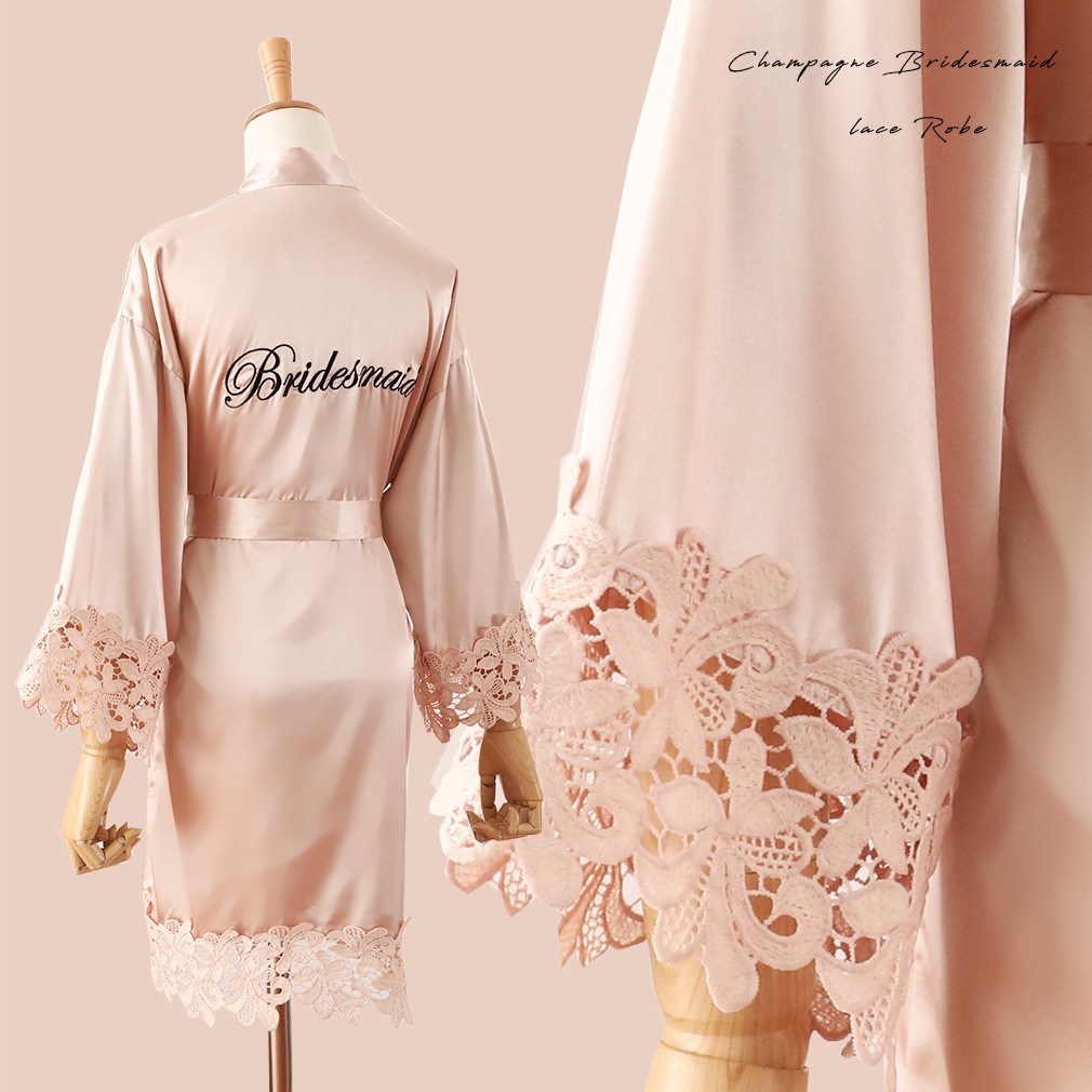 Summer House Clothing - Летняя кружевная Пижама, Свадебный халат для