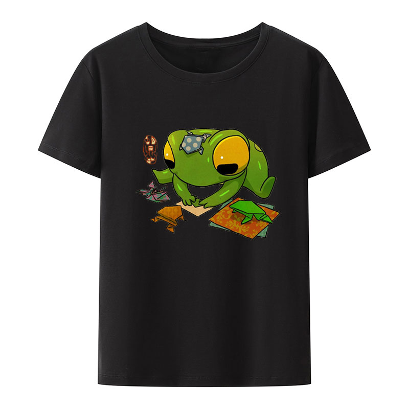 Summer Clothing Essentials Women - Милая лягушка, изготовление оригами, азиатский стиль,
