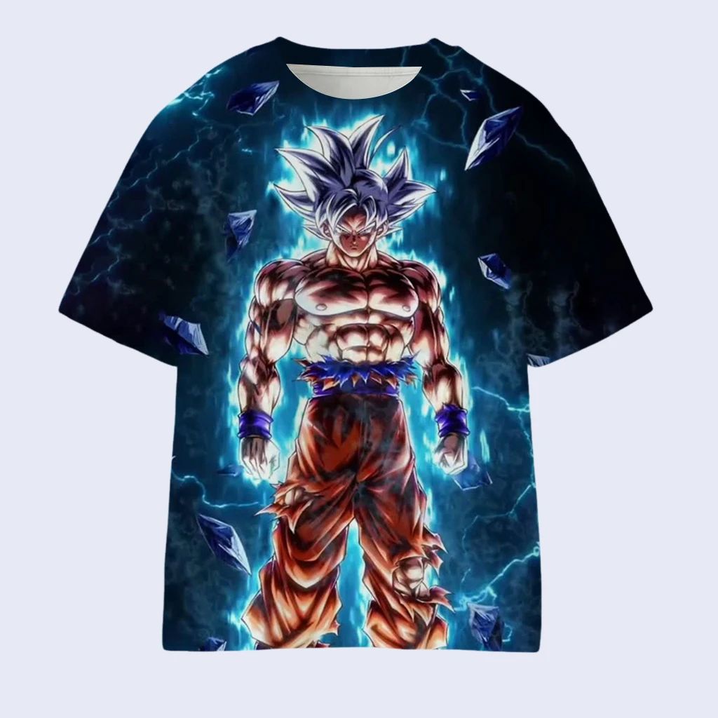 Summer Clothing In Japan - Футболка с 3D-принтом персонажей классического аниме