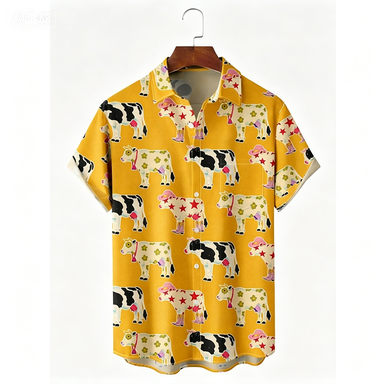 Beach Shirt Hawaiian - Модная гавайская пляжная рубашка с цветочным