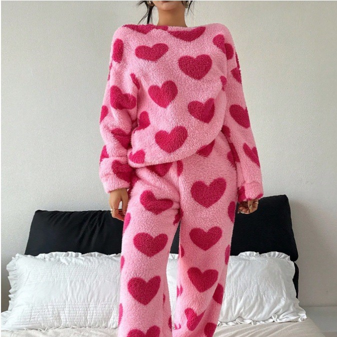 Ярко-розовый пижамный костюм с – обзор и цена Summer House Clothing