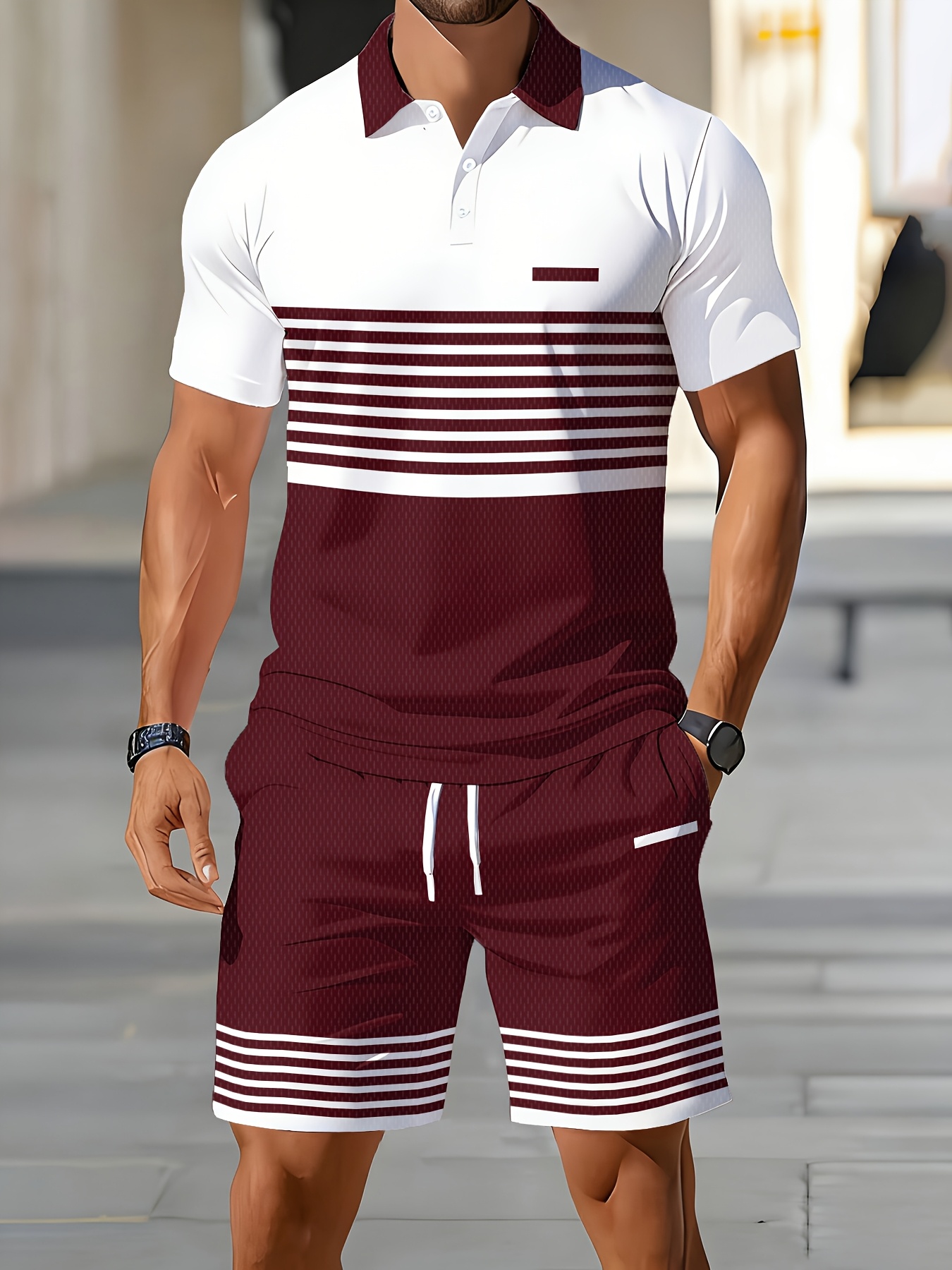 Летний мужской комплект поло 2 – обзор и цена Summer Clothing Patterns