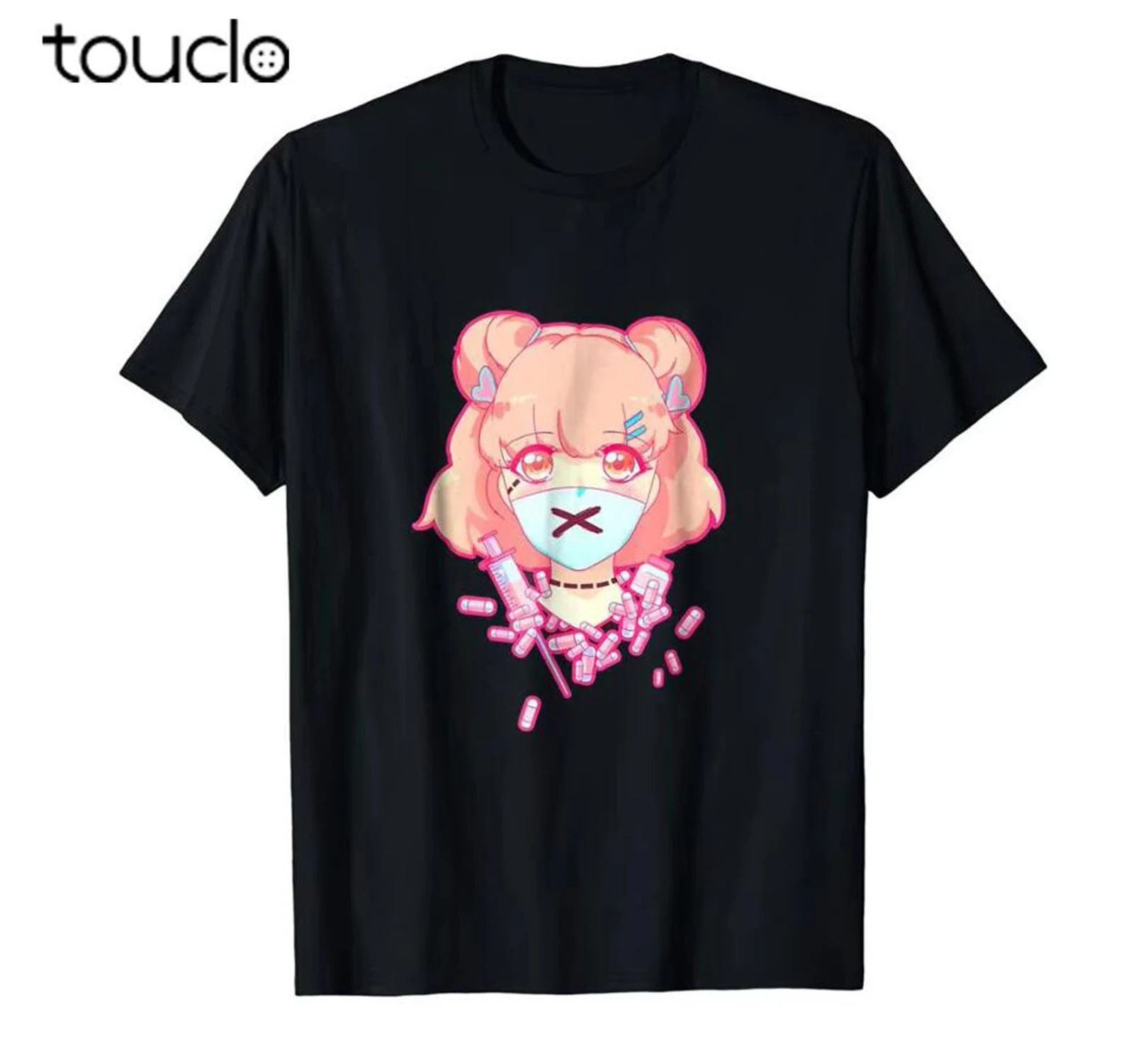 Футболка Pastel Menhera Anime  – обзор и цена Summer Clothing Brands Men