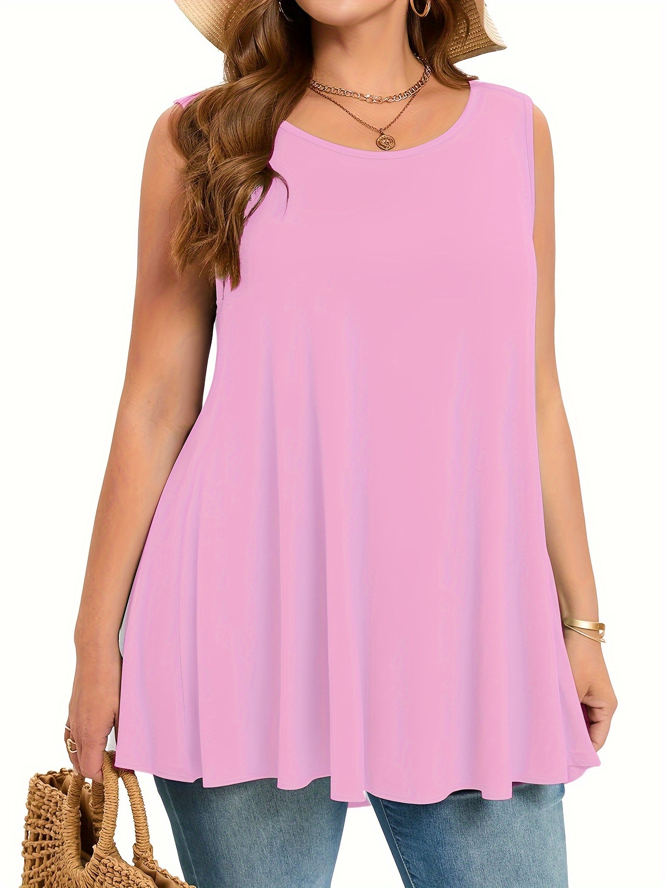 Простая однотонная майка больш – обзор и цена Summer Clothing Clearance