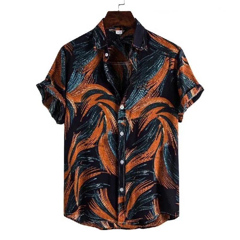 Ретро-рубашка с 3D-принтом тро – обзор и цена Beach Shirt Hawaiian