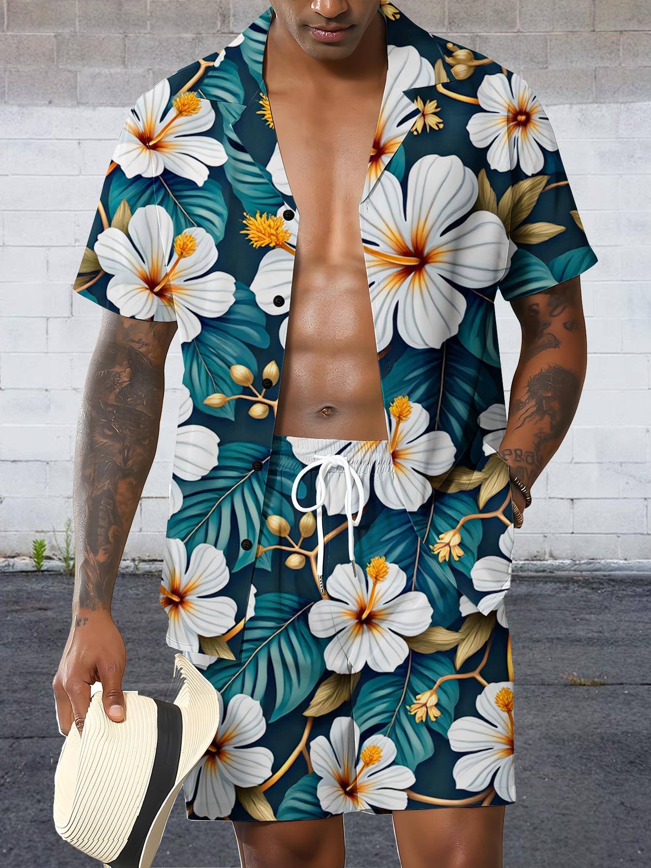 Мужские комплекты с 3D-принтом – обзор и цена Summer Clothing Pieces