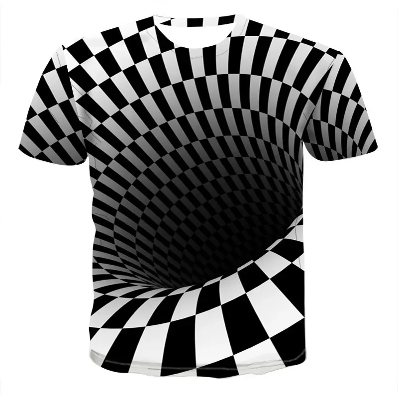 Мужская футболка с 3D-принтом, – обзор и цена Summer Clothing Affordable