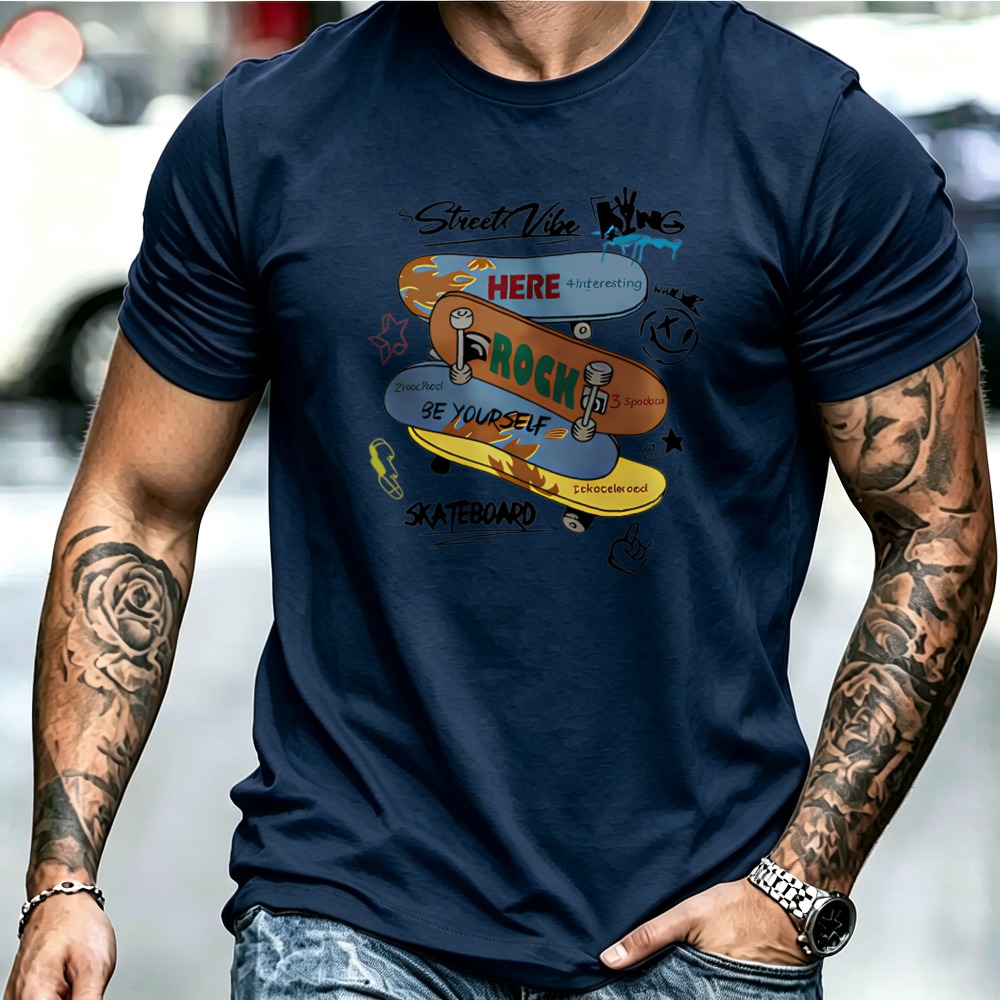 Футболка с принтом в стиле гра – обзор и цена Summer Vibes Clothing Men