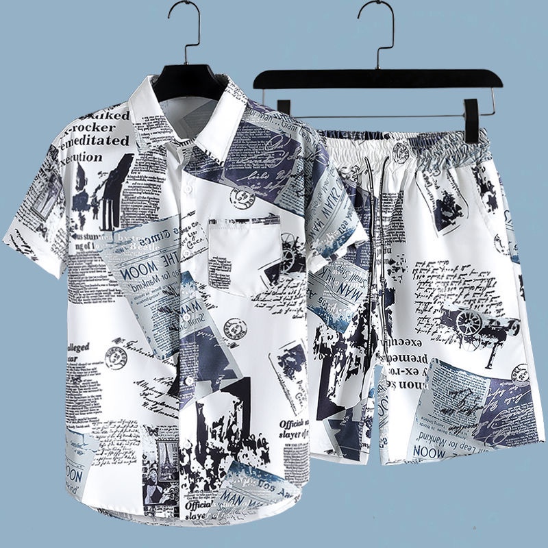 Мужской комплект из двух предм – обзор и цена Beach Shirt Hawaiian