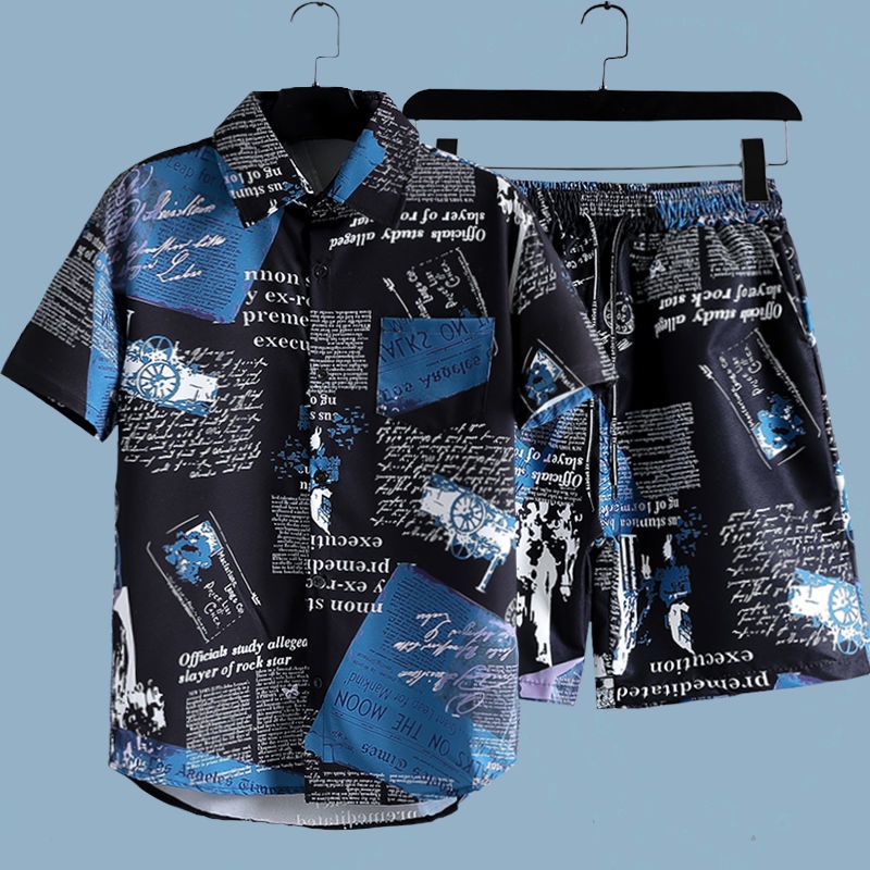 Мужской комплект из двух предм – обзор и цена Beach Shirt Hawaiian