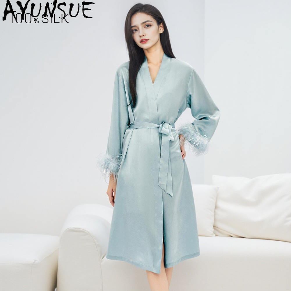 AYUNSUE 100% натуральный шелко – обзор и цена Summer House Clothing