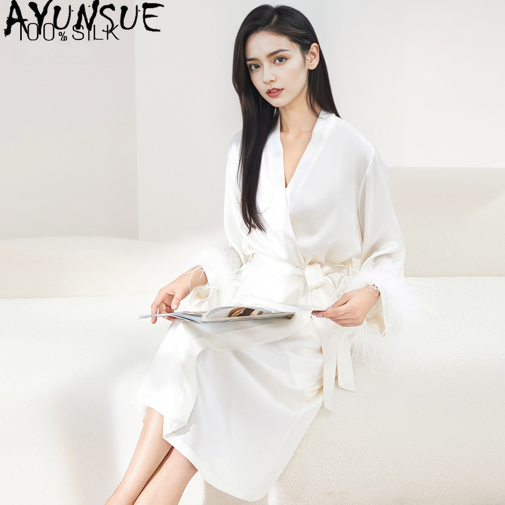 AYUNSUE 100% натуральный шелко – обзор и цена Summer House Clothing