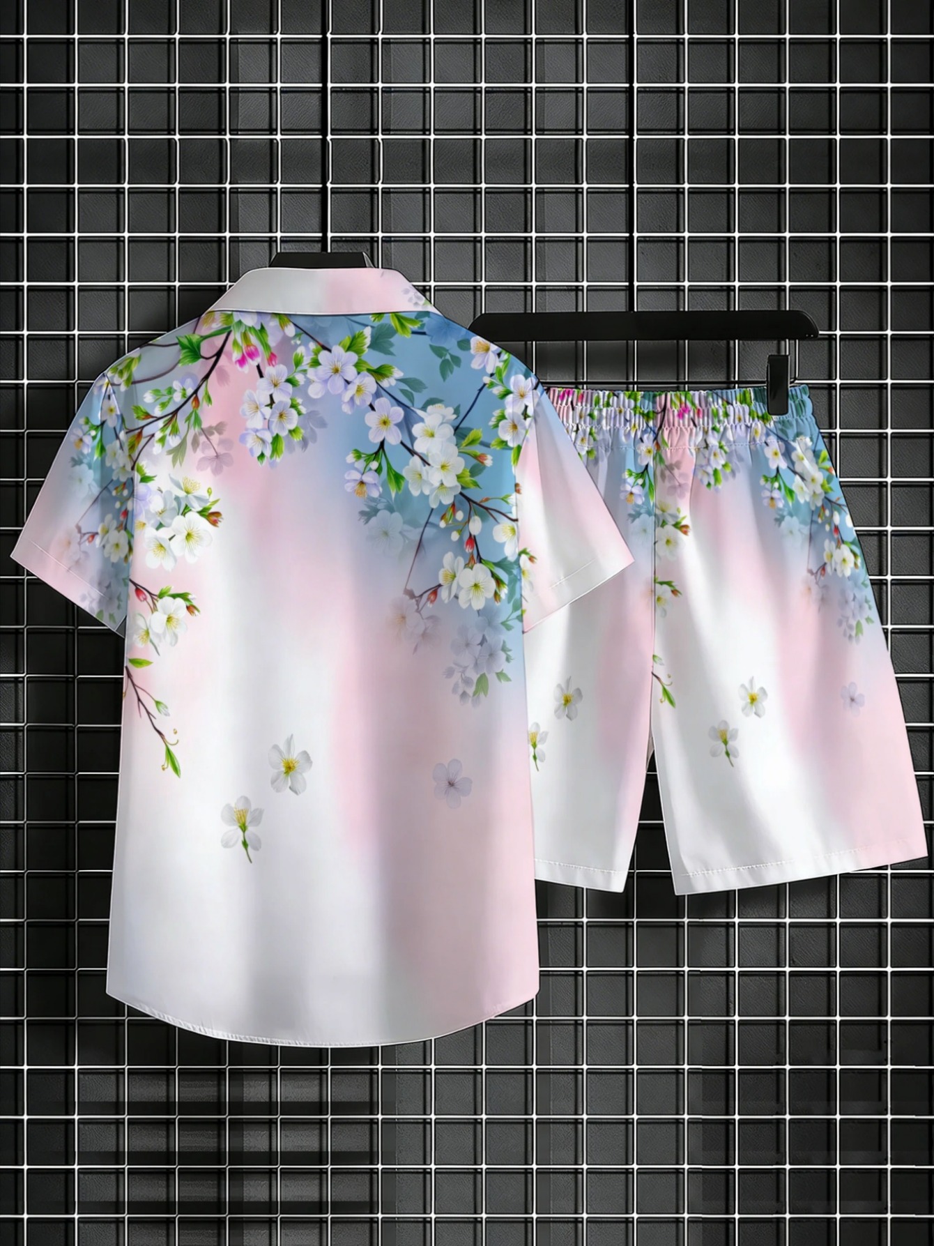 Мужской гавайский комплект из  – обзор и цена Beach Shirt Hawaiian