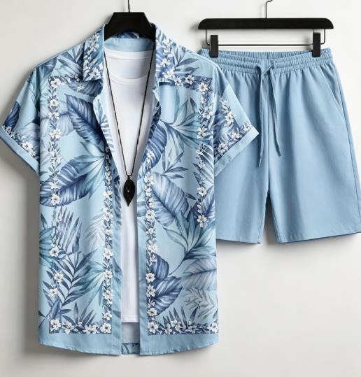 Мужской комплект с гавайским п – обзор и цена Beach Shirt Hawaiian