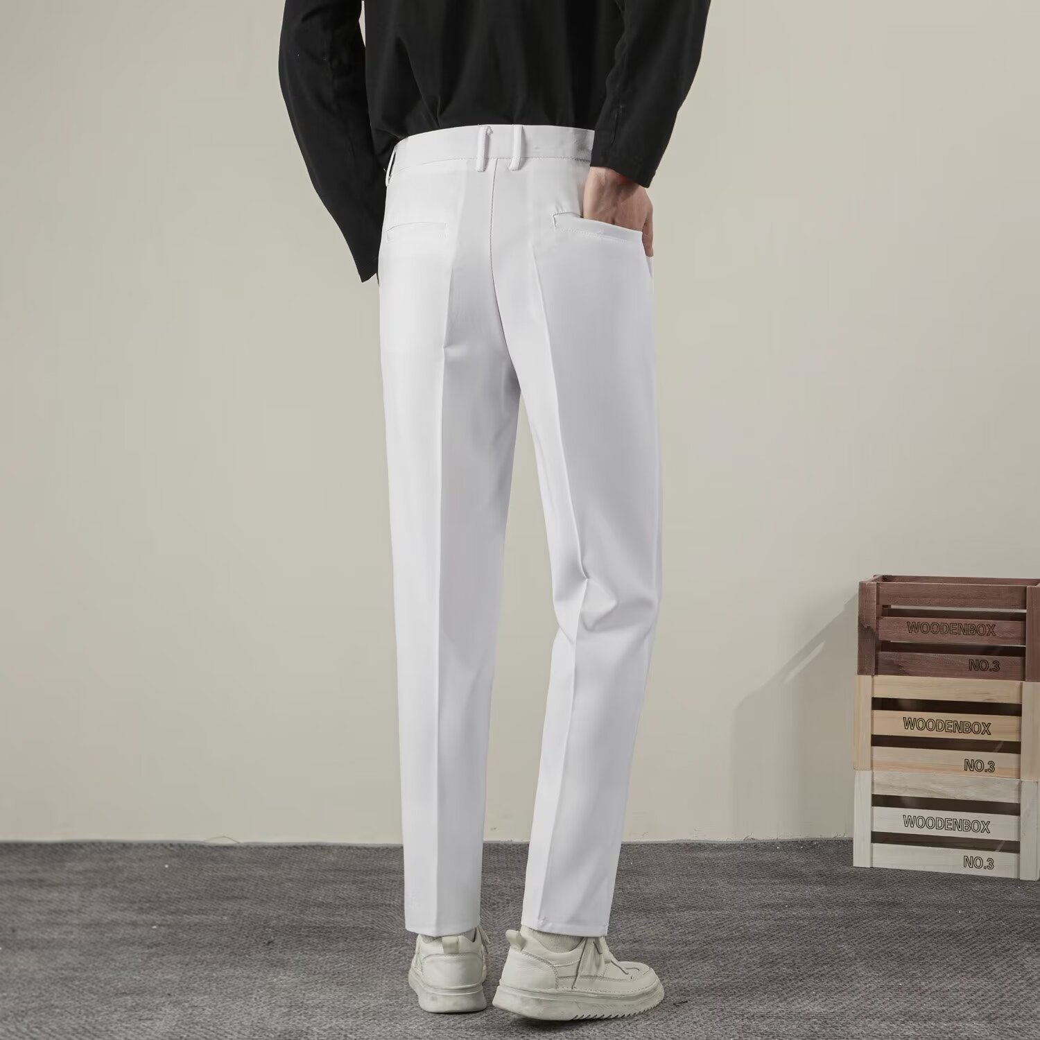 Летние мужские однотонные прям – обзор и цена Summer Clothing Brands Men