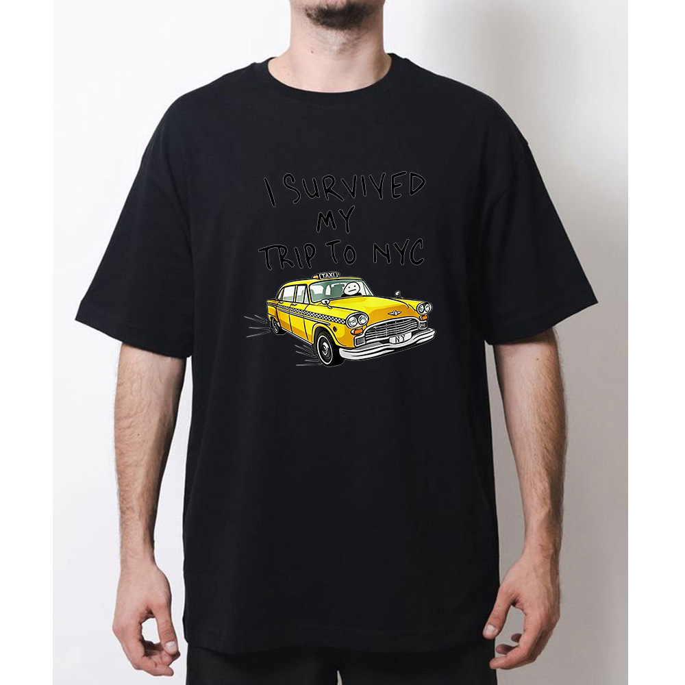 Футболка с надписью «Я выжил в – обзор и цена Yellow Summer Clothing