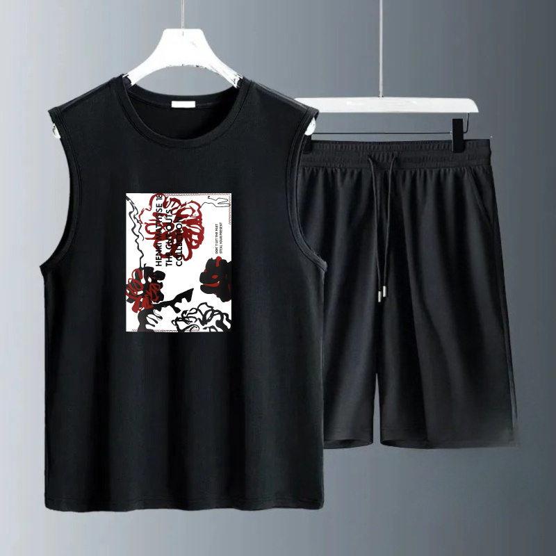 Мужские комплекты майок 2026 Л – обзор и цена Summer Clothing Men