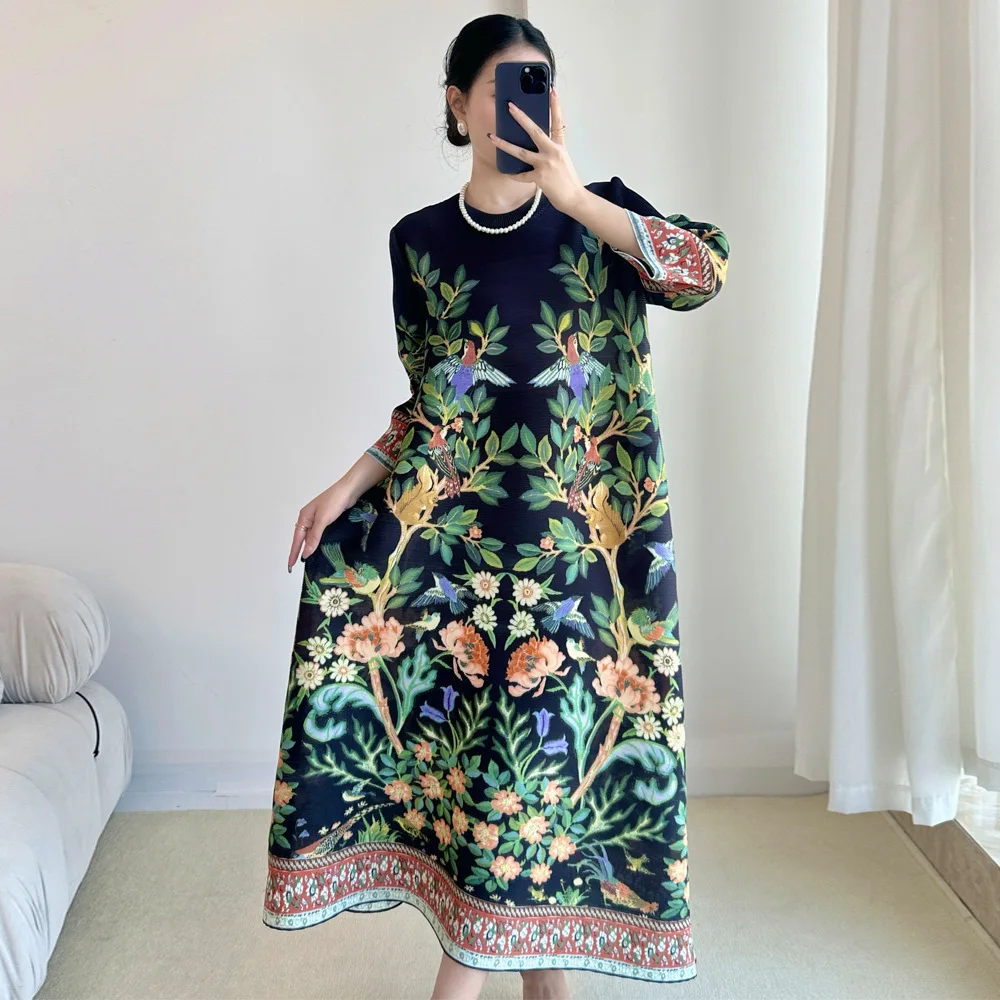 Miyake винтажное платье с прин – обзор и цена Summer Clothing Essentials Women