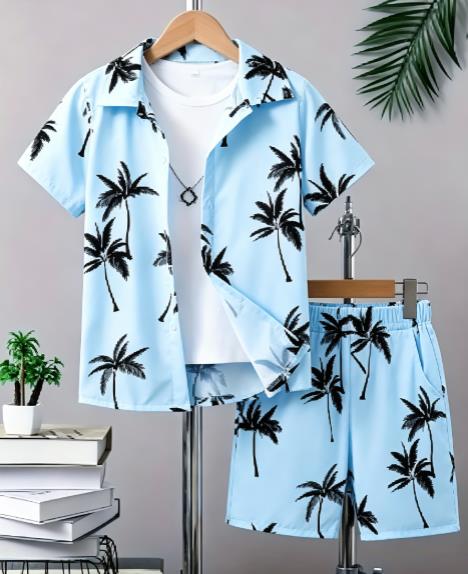 Мужской комплект с гавайским т – обзор и цена Beach Shirt Hawaiian